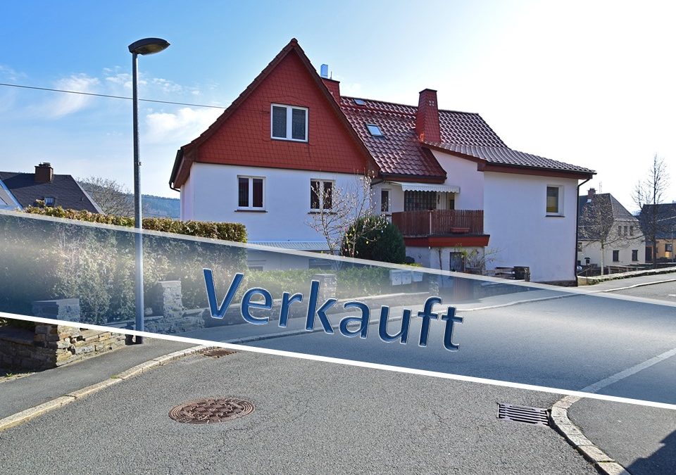 *VERKAUFT- Viel Potential für die ganze Familie* – Zweifamilienhaus in Schwarzenberg