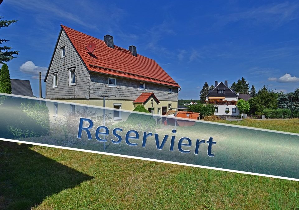 ***RESERVIERT – Traumlage in Oelsnitz – Wohnhaus mit viel Potential***