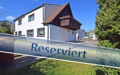 *Reserviert – Traumausblick inklusive – Doppelhaushälfte in Schwarzenberg/ Heide*