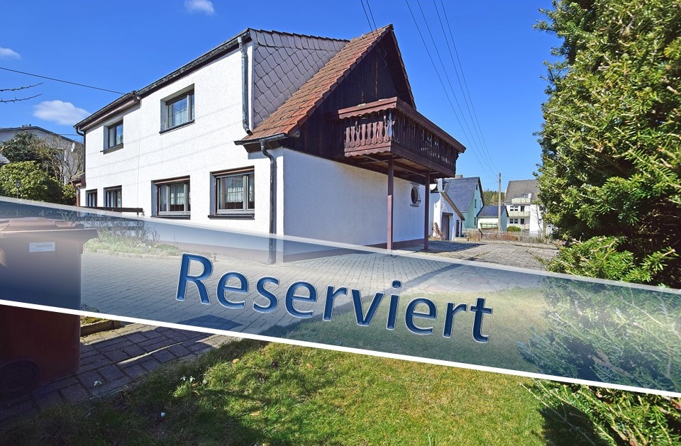 *Reserviert – Traumausblick inklusive – Doppelhaushälfte in Schwarzenberg/ Heide*