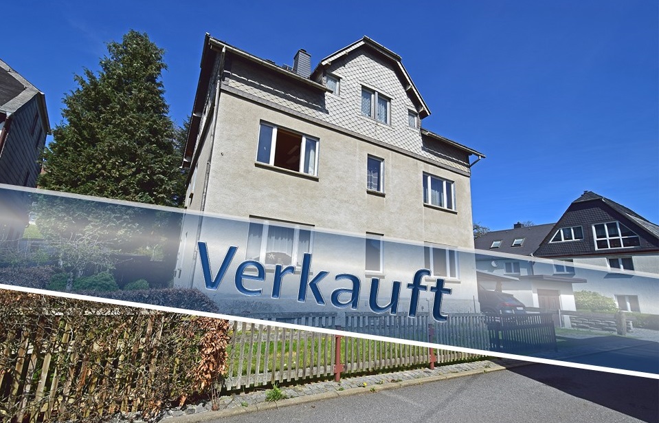 *Verkauft – Großzügiges Mehrfamilienhaus mit viel Potential in Zwönitz*