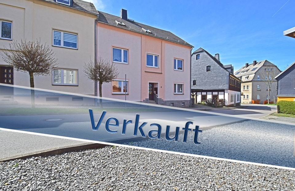*VERKAUFT – Direkt im Stadtkern – Schönes Wohnhaus in Zwönitz*
