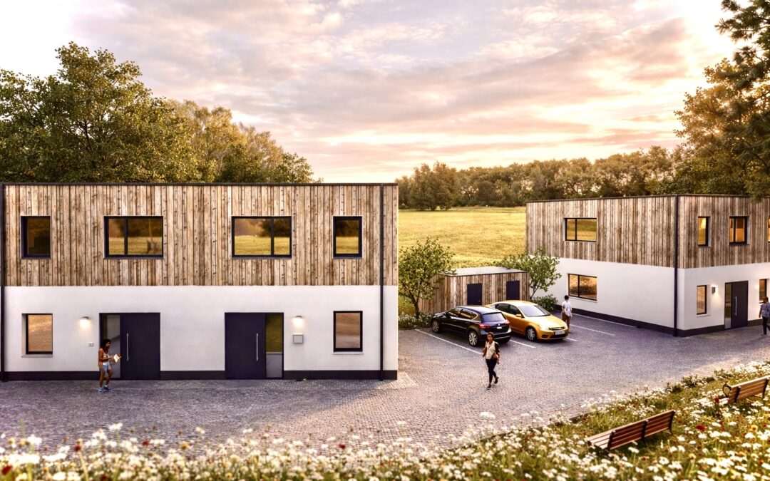 *Moderne Doppelhäuser Wohnpark Zwönitz*